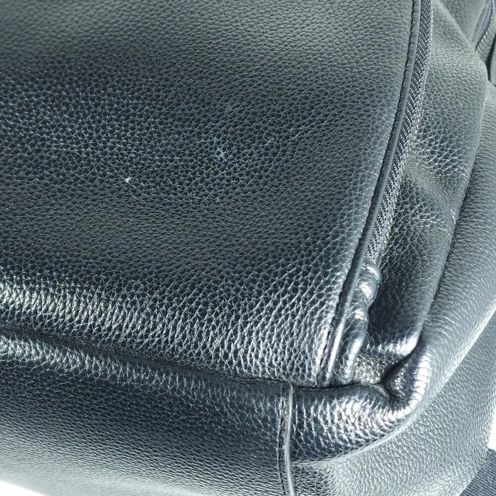 Away X Kode With Klossy Black Leather Travel Minimalist Backpack